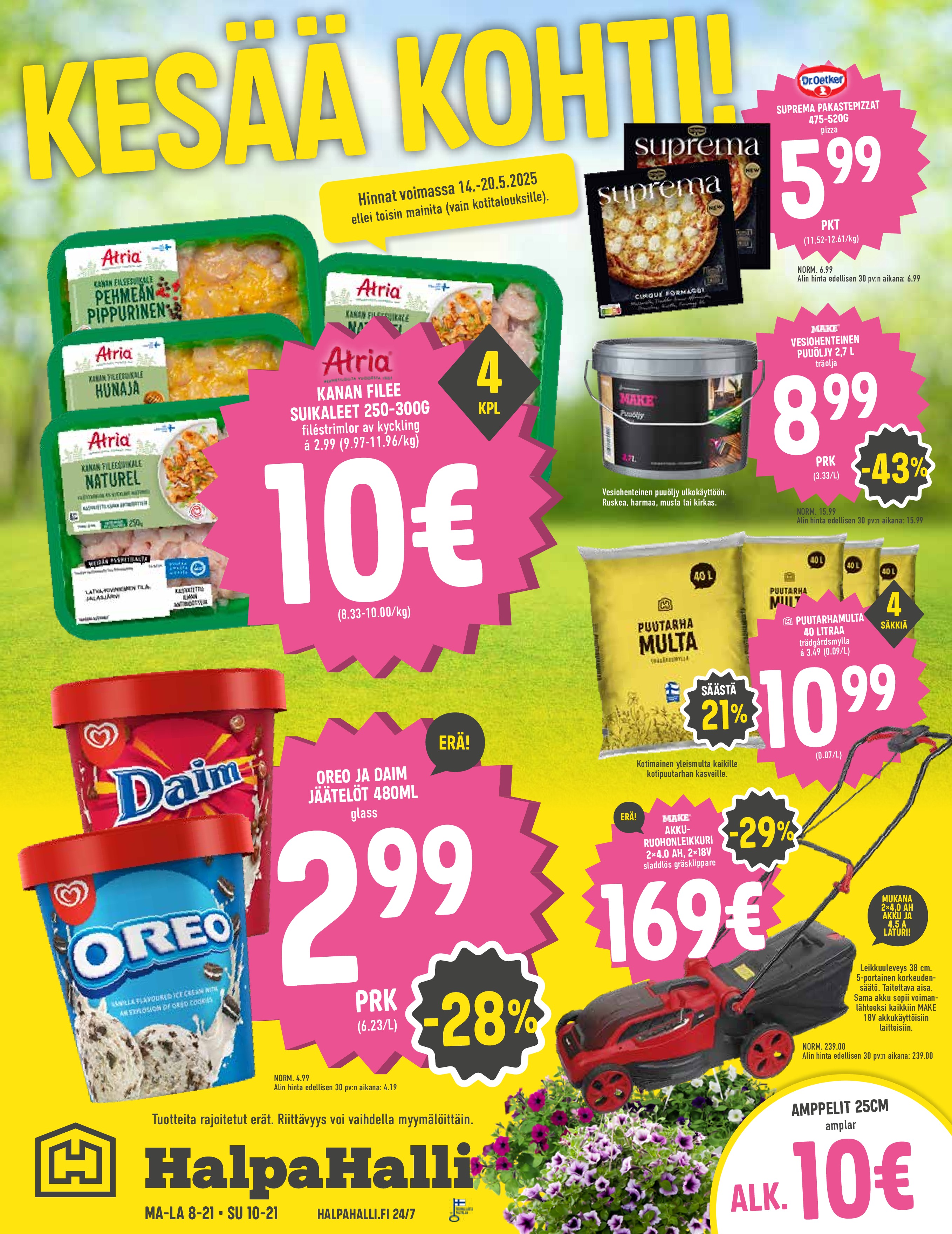 Halpa-Halli HalpaHalli Kesää kohti